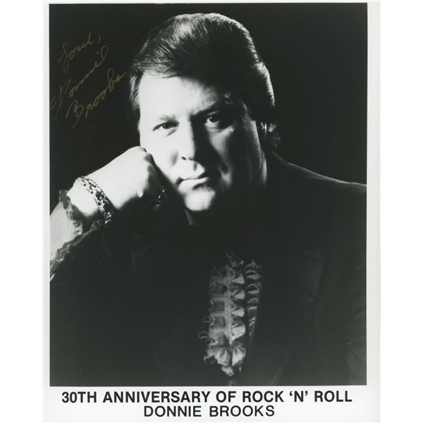 Donnie Brooks signed photo