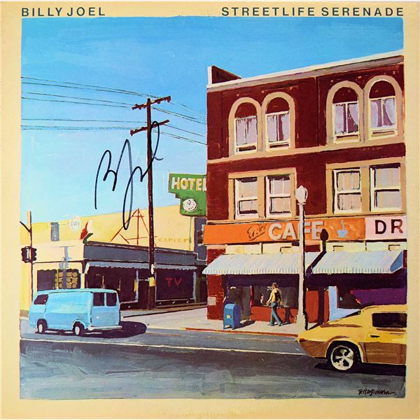 Billy Joel Streetlight Serenade signed album