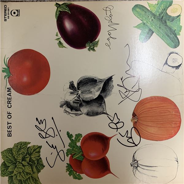 Cream Best of Cream signed album