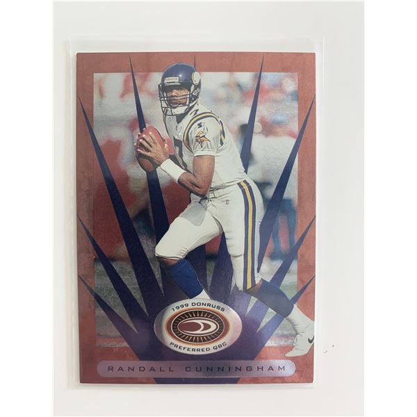 1999 DONRUS #8 RANDALL CUNNINGHAM CARD
