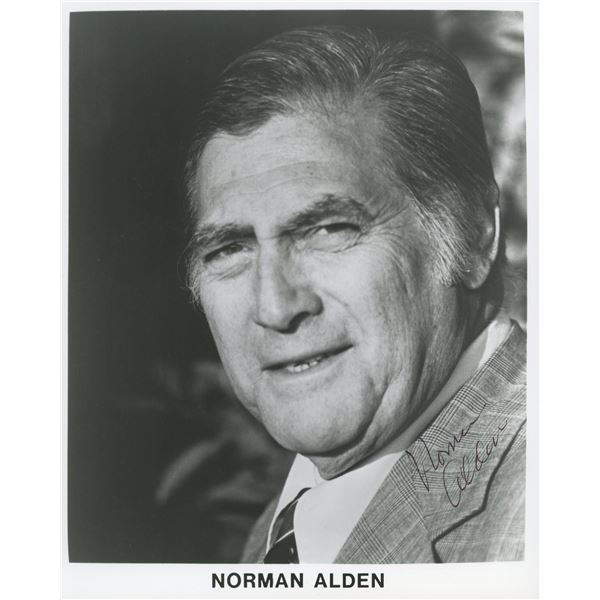 Norman Alden signed photo
