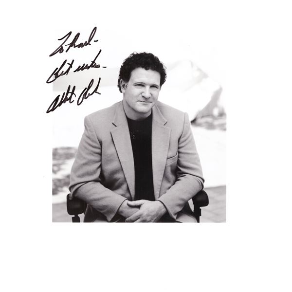 Albert Brooks signed Broadcast News photo