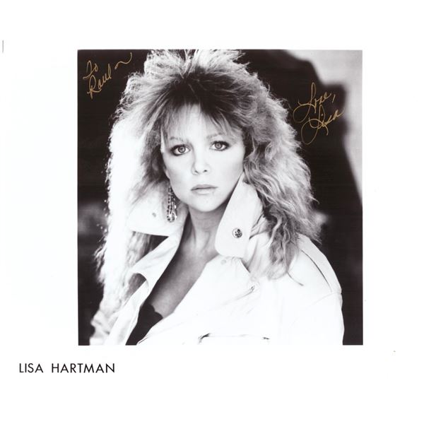 Knots Landing Lisa Hartman signed photo