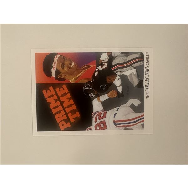 Atlanta Falcons Deion Sanders 1991 Upper Deck #85 trading card