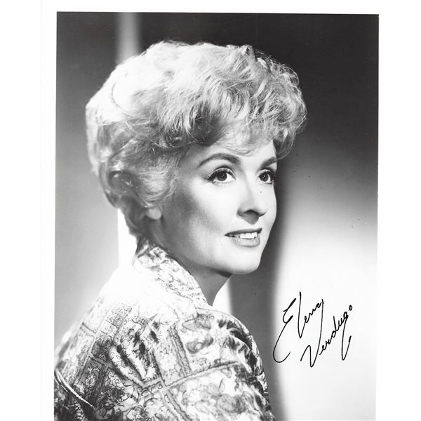 Elena  Verdugo signed photo