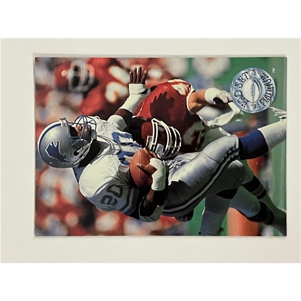 Detroit Lions Barry Sanders 1991 Pro Set #33 trading card