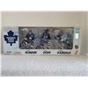 Image 1 : SET OF 3 NHL MCFARLANE TORONTO MAPLE LEAFS FIGURINES