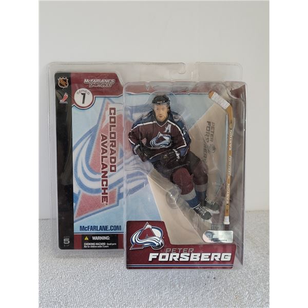 NHL MCFARLANE PETER FORSBERG COLORADO AVALANCE FIGURINE