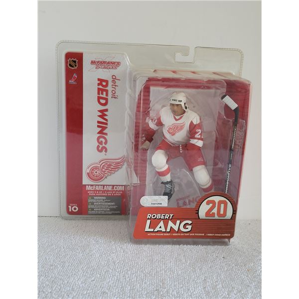 NHL MCFARLANES ROBERT LANG DETROIT RED WINGS FIGURINE