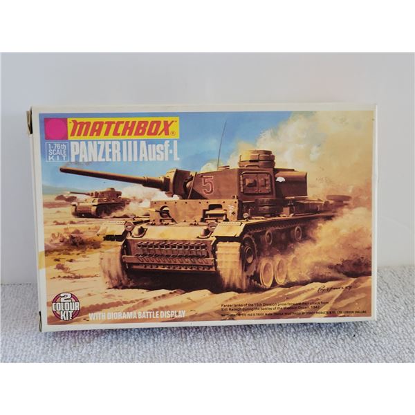 MATCHBOX PANZER III AUST-F MODEL KIT