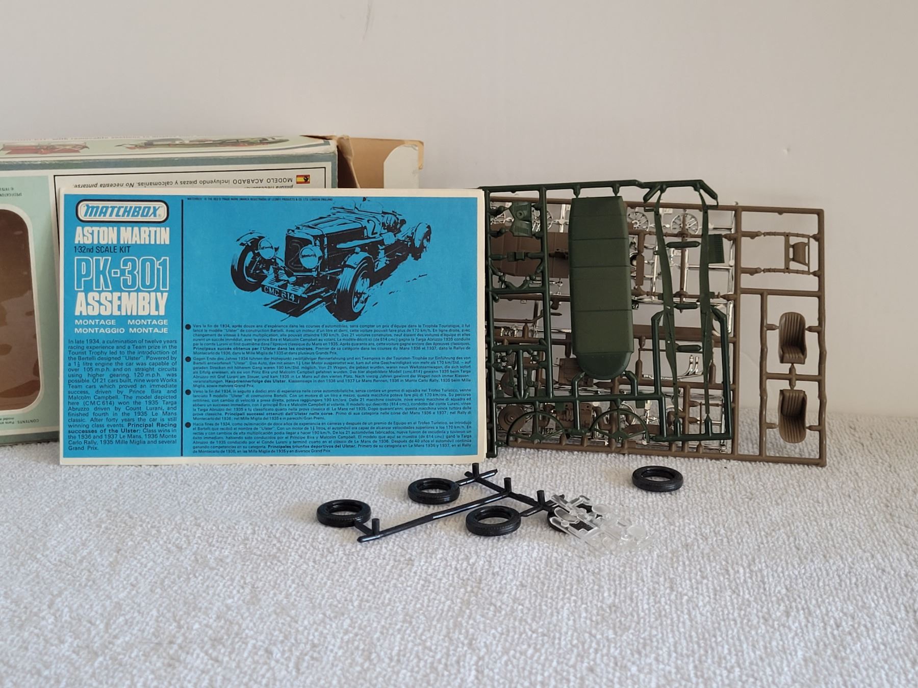 Matchbox 1/32 Aston Martin Ulster Pk-301. 1975. Made in England. | Achetez sur Matchbox 1/32 Aston Martin Ulster Pk-301. 1975. Made in England. | Achetez sur