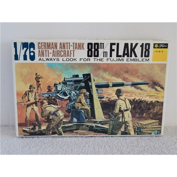 FUJIMI GERMAN ANTI-TANK ANTI-AIRCRAFT 88MM FLAK 18 MODEL KIT