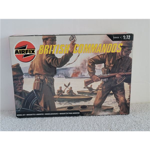 AIRFIX BRITISH COMMANDOS MODEL KIT