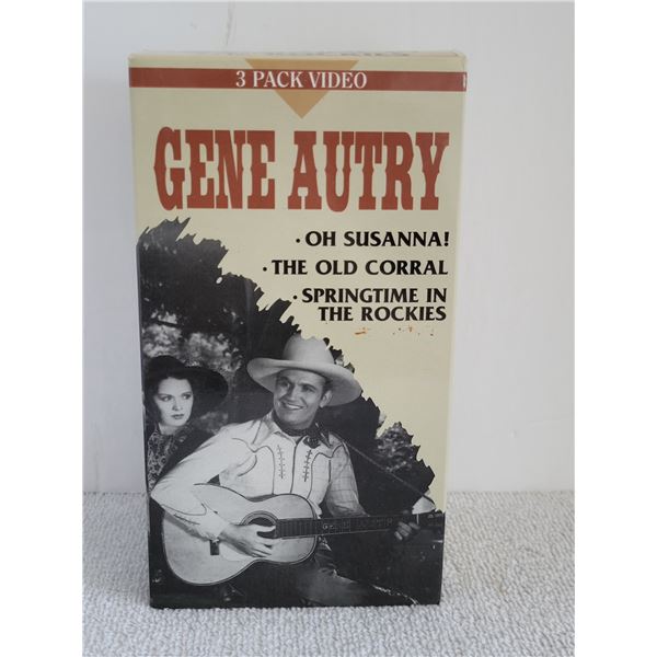 GENE AUTRY VHS