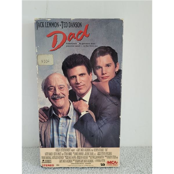 DAD JACK LEMMOM TED DANSON VHS