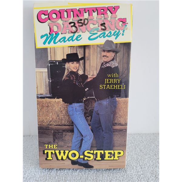 COUNTRY DANCING MADE EASY THE TWO-STEP VHS