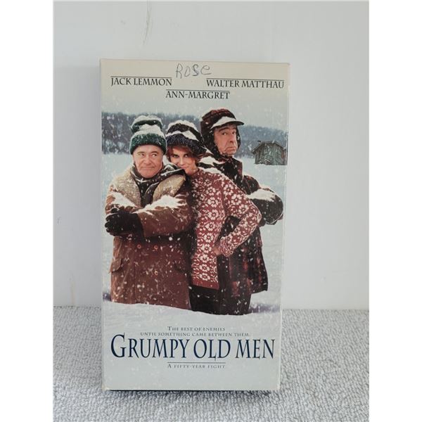 GRUMPY OLD MEN JACK LEMMOM WALTER MATTHAU ANN-MARGRET VHS