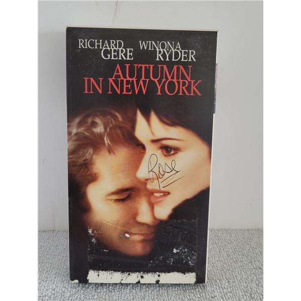 AUTUMN IN NEW YORK RICHARD GERE WINONA RYDER VHS