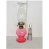 Image 1 : VINTAGE OIL LAMP AND WORKING LAVA LAMP