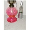 Image 3 : VINTAGE OIL LAMP AND WORKING LAVA LAMP