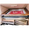 Image 2 : BOX FULL OF PICTURE FRAMES
