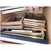 Image 3 : BOX FULL OF PICTURE FRAMES
