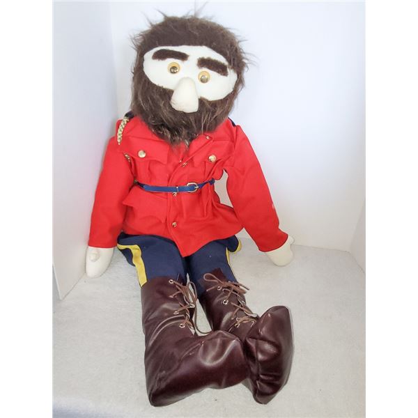 VERY RARE 36" TALL RCMP STUFF TOY FIGURINE