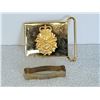 Image 1 : SERVICE UNIFORM BELT BUCKLE AND BELT LOOP HOLDER
