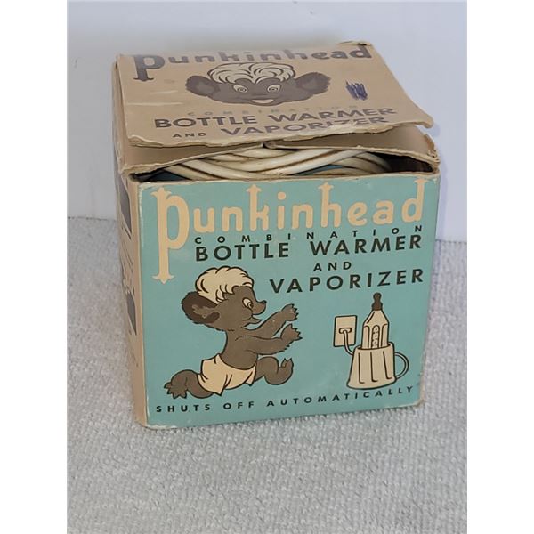VINTAGE PUNKINHEAD BOTTLE WARMER AND VAPORIZER