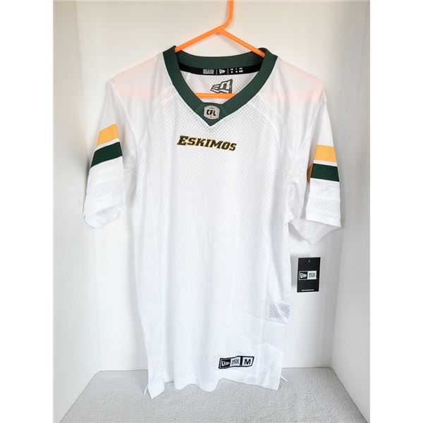 NEW WITH TAGS OFFICIAL CFL EDMONTON ESKIMOS JERSEY