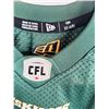 Image 3 : NEW WITH TAGS OFFICIAL CFL YOUTH EDMONTON ESKIMOS JERSEY