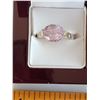 Image 2 : .925 SILVER LADIES RING WITH STONE SIZE 10