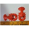 Image 3 : SUPER CUTE LOBSTER SALT AND PEPPER SHAKER SET