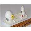 Image 3 : HEN AND HATCHING CHICK SALT AND PEPPER SHAKER SET