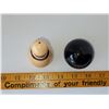 Image 2 : BOWLING BALL AND PIN SALT AND PEPPER SHAKER SET