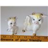 Image 2 : BUDDING COW BULLS SALT AND PEPPER SHAKER SET