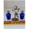 Image 2 : PLASTIC CHERUB WITH WATER CANS SALT AND PEPPER SHAKER SET