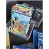 Image 8 : BIN FULL OF RANDOM TRADING CARD SETS AND MORE