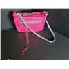 Image 1 : GIRLS PLASTIC PINK PURSE (NOT SURE WHAT ITS FOR)