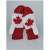 Image 2 : HUDSON BAY NEW MAPLE LEAF MITTENS SIZE SM
