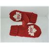 Image 2 : HUDSON BAY CANADA MAPLE LEAF OLYMPIC MITTENS