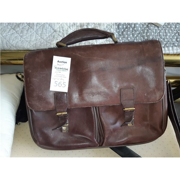 Bugatti Leather Laptop Bag Cat A