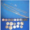 Image 1 : Silver Coins and Necklaces Cat A
