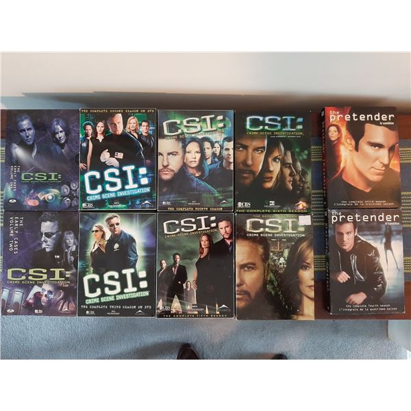 CSI NCIS Law & Order DVDs Cat A
