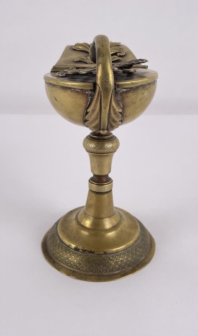 Antique Religious Church Incense Boat Burner