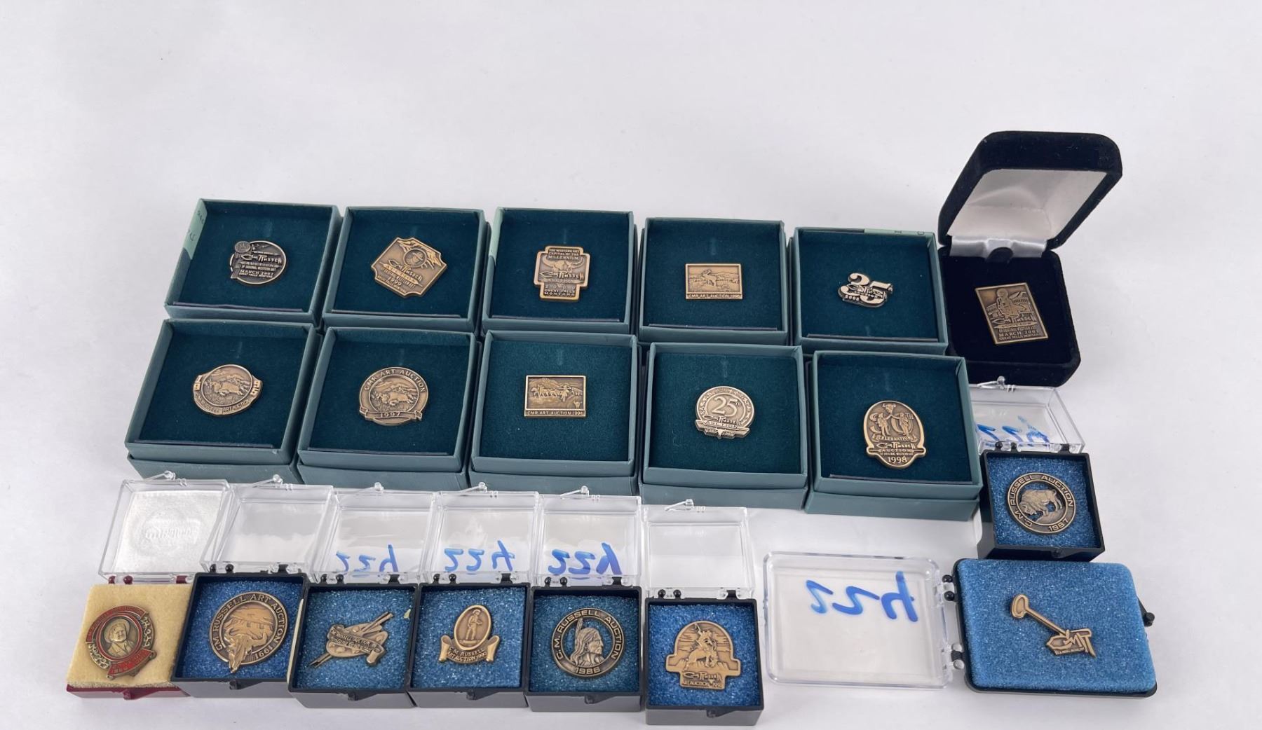 Montana Charles CM Russell Art Auction Pins