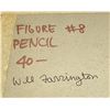 Image 4 : Mid Century Will Farrington Pencil Drawing