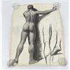 Image 1 : Frederick Kress Drawing Nude Study California