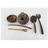 Image 1 : Group of Hawaiian Coconut Serving Utensils