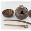 Image 2 : Group of Hawaiian Coconut Serving Utensils